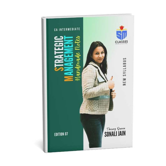 CA Inter Strategic Management Handmade Notes (Colorful) – New Syllabus
